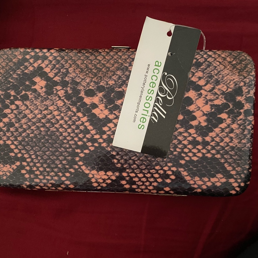 Pink wallet